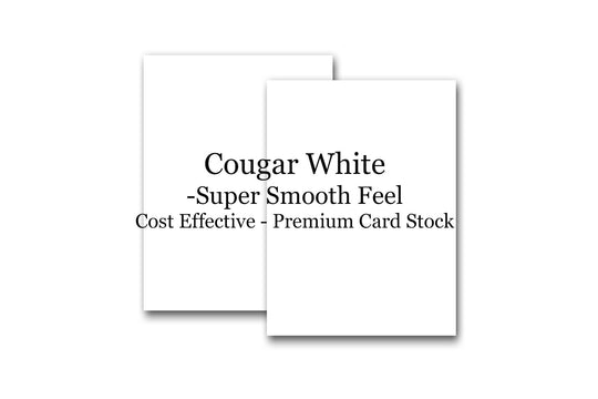 Upload and Print on 8.5x11 Discount Card Stock