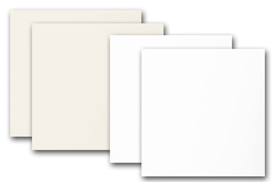 Cougar 5 inch Square Flat Card Invitations