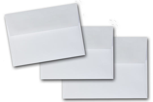 Cougar White Premium 70 lb Smooth A7 Envelopes