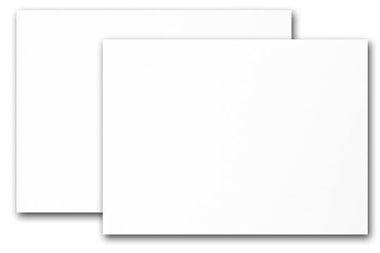 100 Pieces 5 x 7 White Cardstock, Heavyweight Cardstock Sheets Blank  Invitation Paper Greeting Cards Printable, 74lb Cover 200 GSM/White