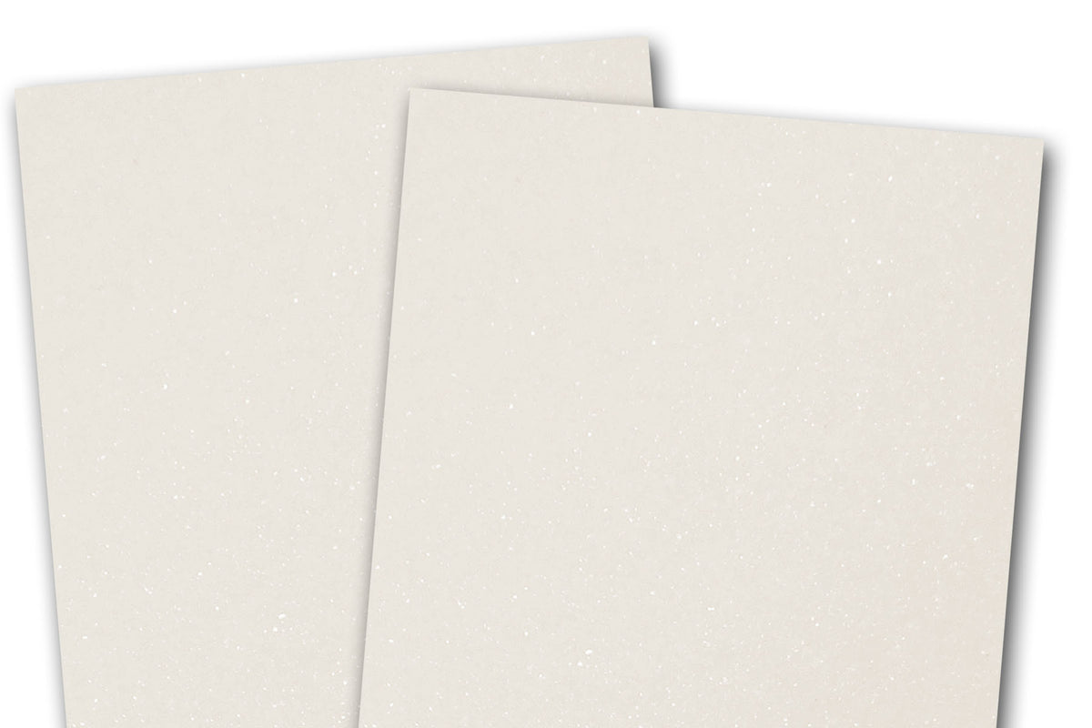 Shimmery Metallic White Paper for Card Making, Printing and Paper flowers