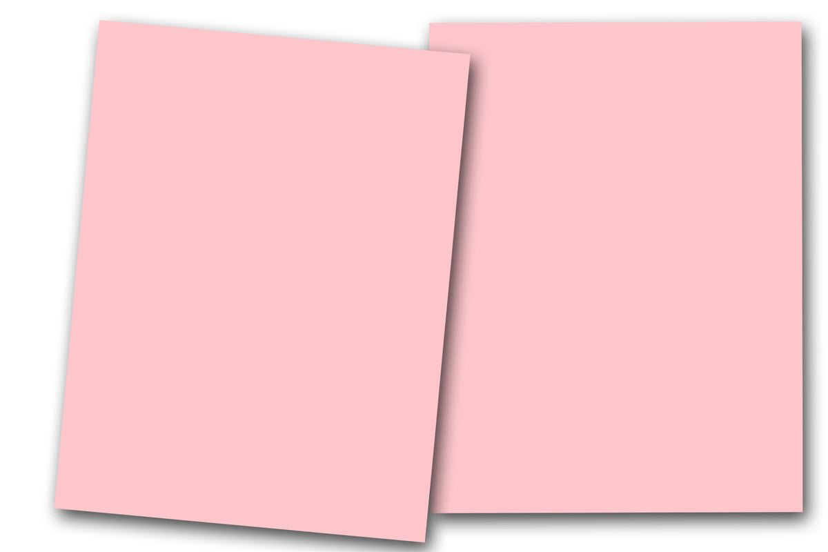 Pink Discount Card Stock