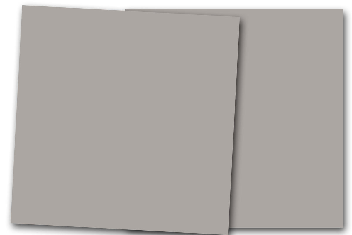 Gray 12x12 Discount Card Stock