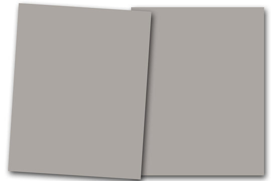 DCS Discount Card Stock: Smooth 4x6 inch Pewter Grey- 80 pk