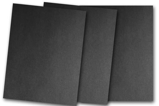 Versatile, Elegant Black Card stock - CutCardStock