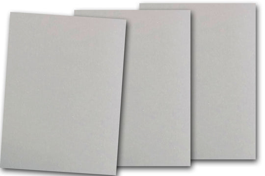 DCS Discount 8.5x11 Card Stock: Dolphin Gray - 20 Sheets