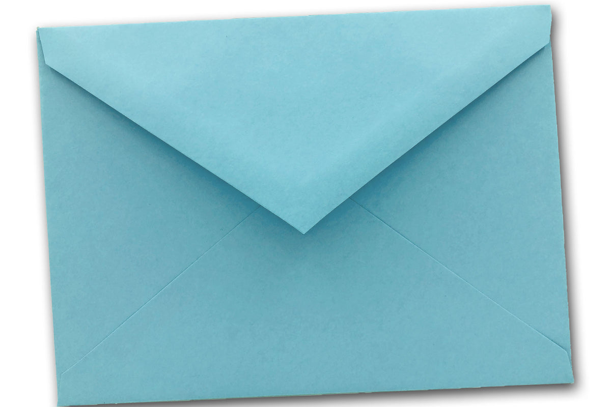 Blue A6 discount envelopes