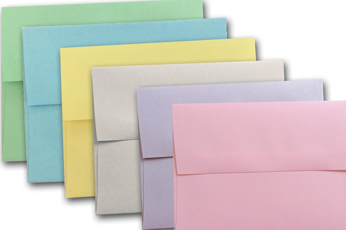Pastel Notecard Envelopes