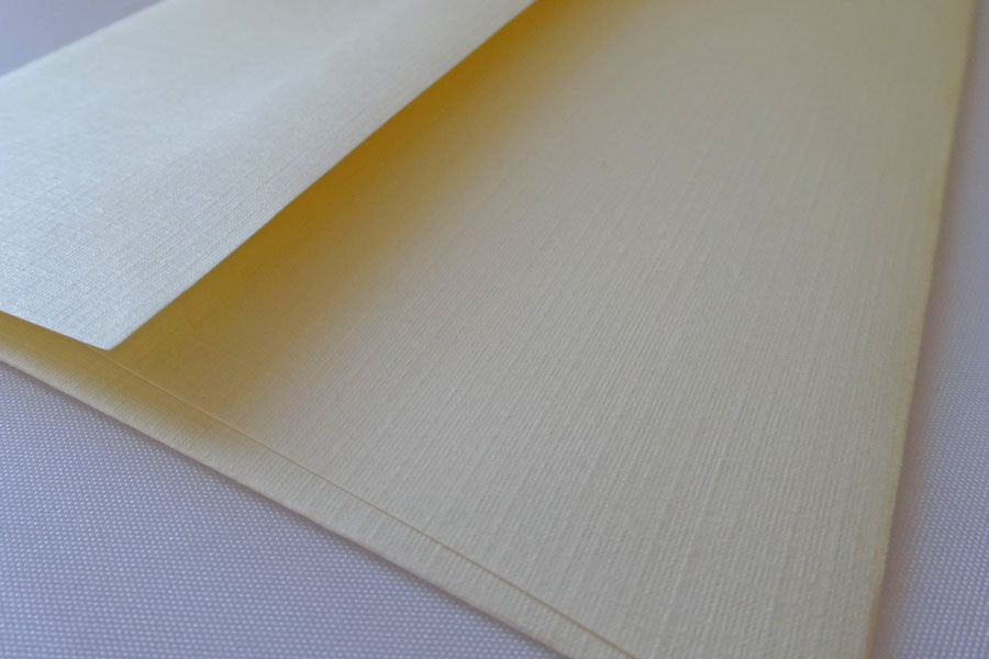 Royal Sundance White FELT Card Stock adds texture for DIY invitations -  CutCardStock
