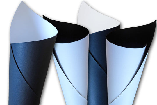 Classic Crest DUPLEX Epic Black - Solar White 120lb Cover wt 8.5x11