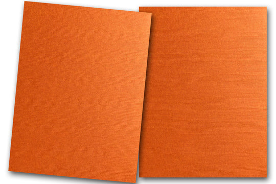 DCS Discount Card Stock: Textured Flame Tree Orange Card Stock