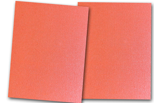 DCS Discount Card Stock: Canvas Textured Flamingo Card Stock