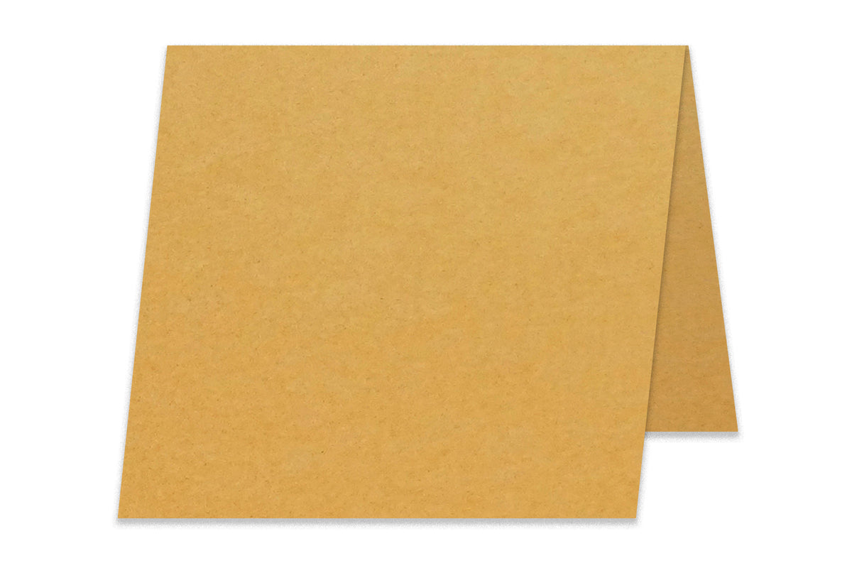 Stardream Metallic Gold 3x3 Blank Folded mini cards
