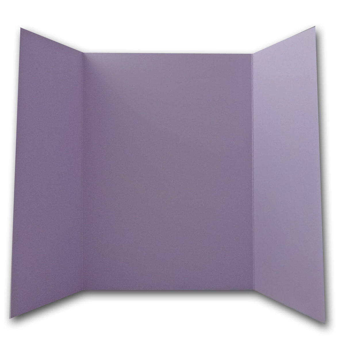 Lilac 5x7 Gate Fold Discount Card Stock for DIY Invitations