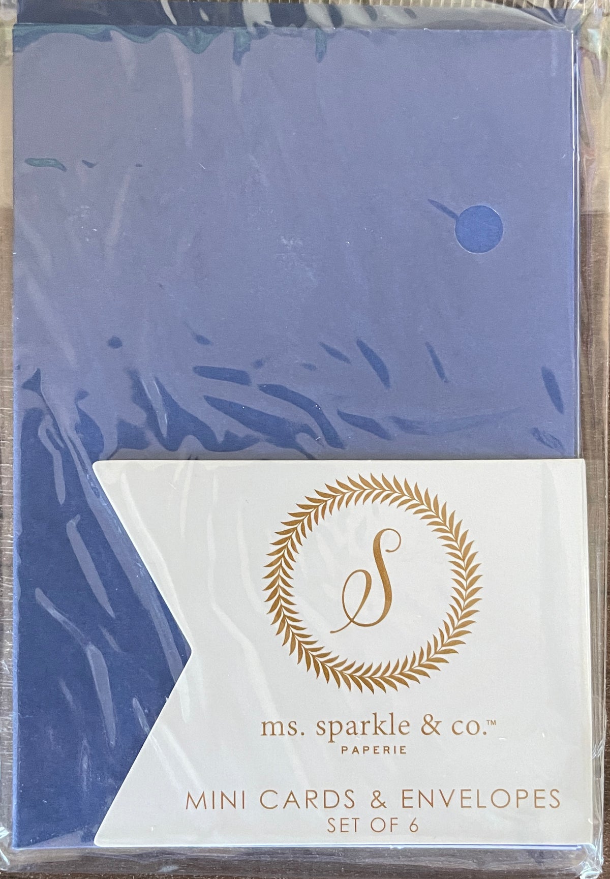 Dark Blue Mini Cards and Envelopes