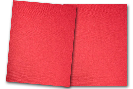 DCS Discount Card Stock: Textured Japanese Maple Red Card Stock