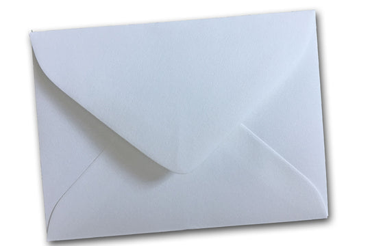Mini WHITE #17 gift card envelopes