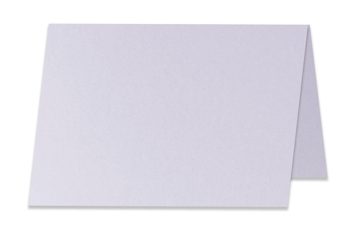 Blank A2 Folded Light purple Discount Card Stock 