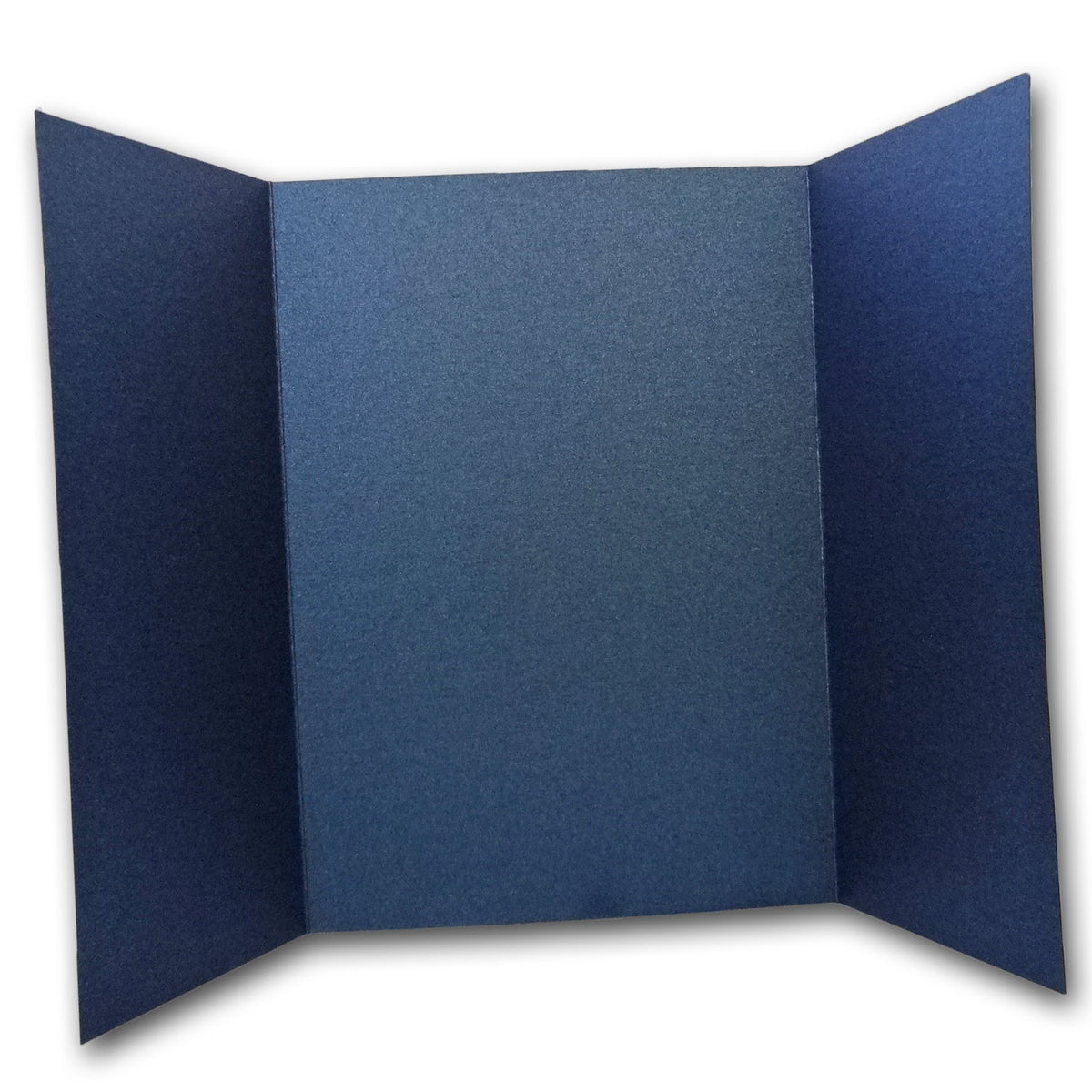 Shimmery Navy 5x7 Gatefold Discount Card Stock DIY Invitations