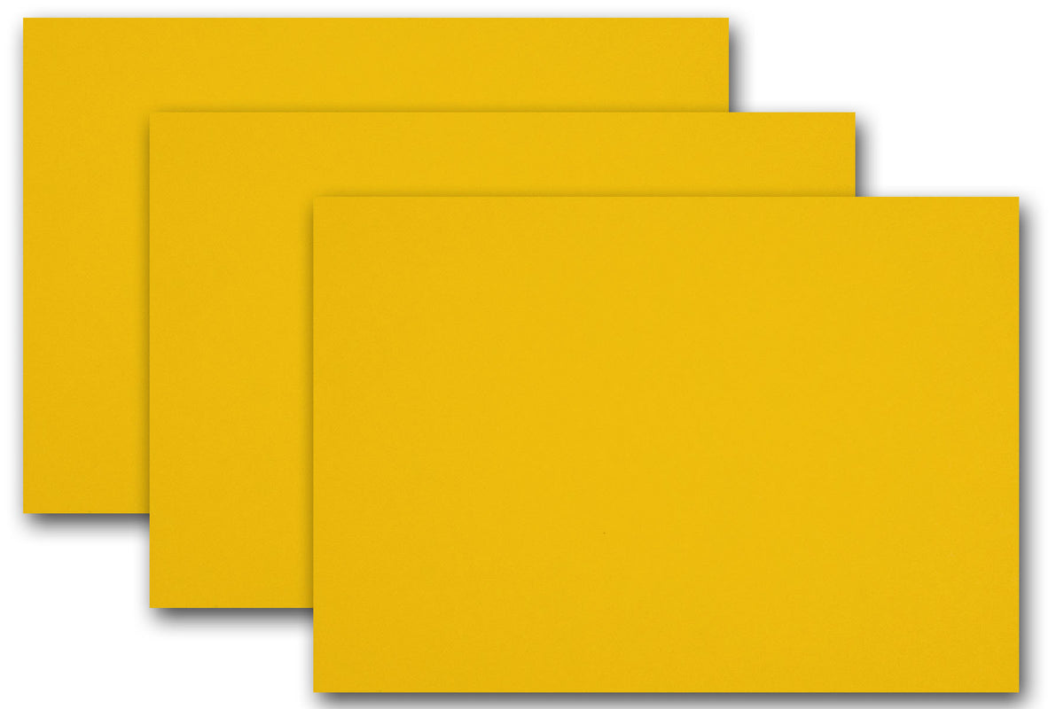 Yellow Discount Card Stock