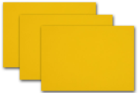 Golden Yellow Card Stock - 8 1/2 x 11 in 80 lb Cover Felt