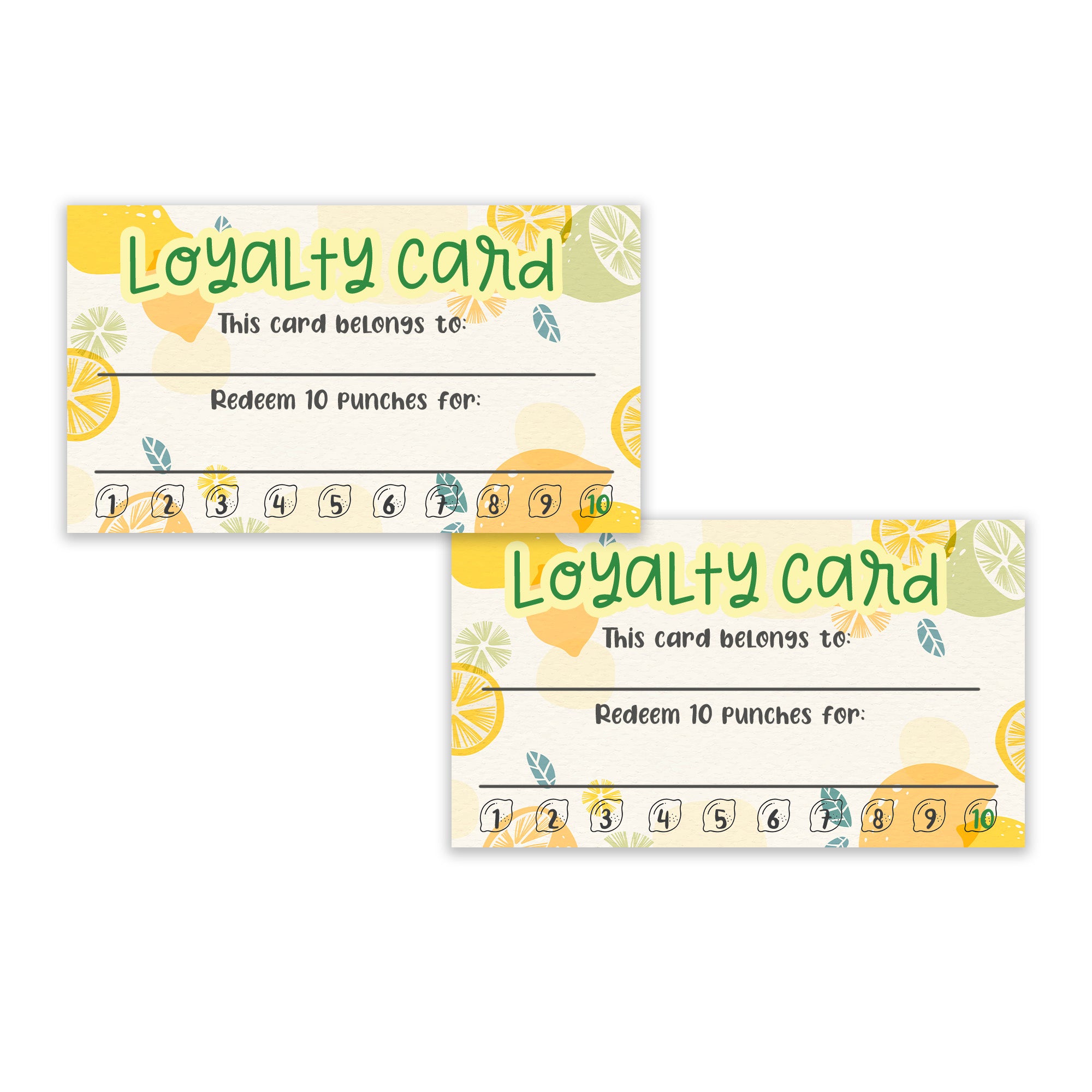 Koyal Wholesale Watercolor Pink Reward Punch Cards, Loyalty Cards for Small  Business Customers, 100-Pack 