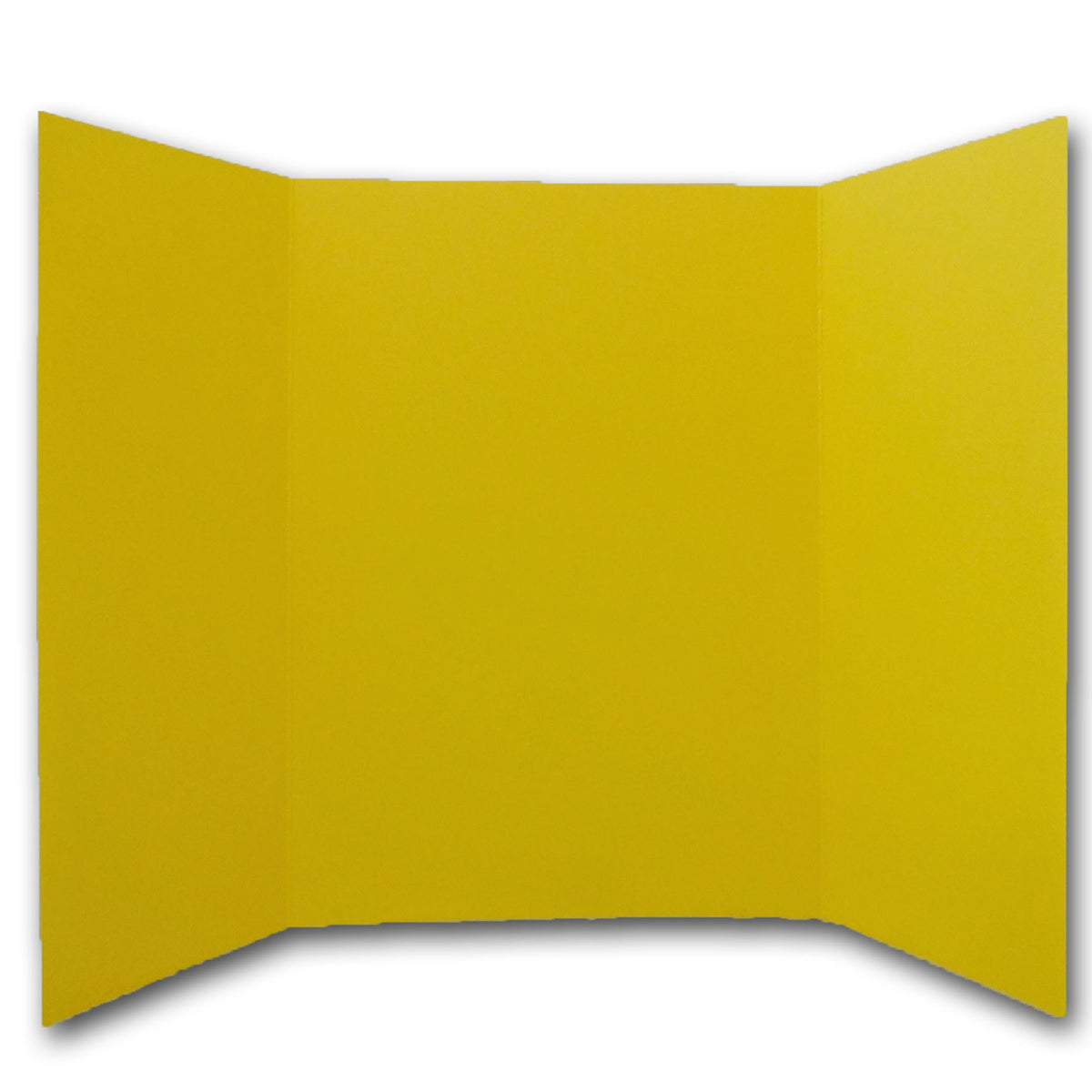 Yellow 5x7 Gate Fold Discount Card Stock for DIY Invitations