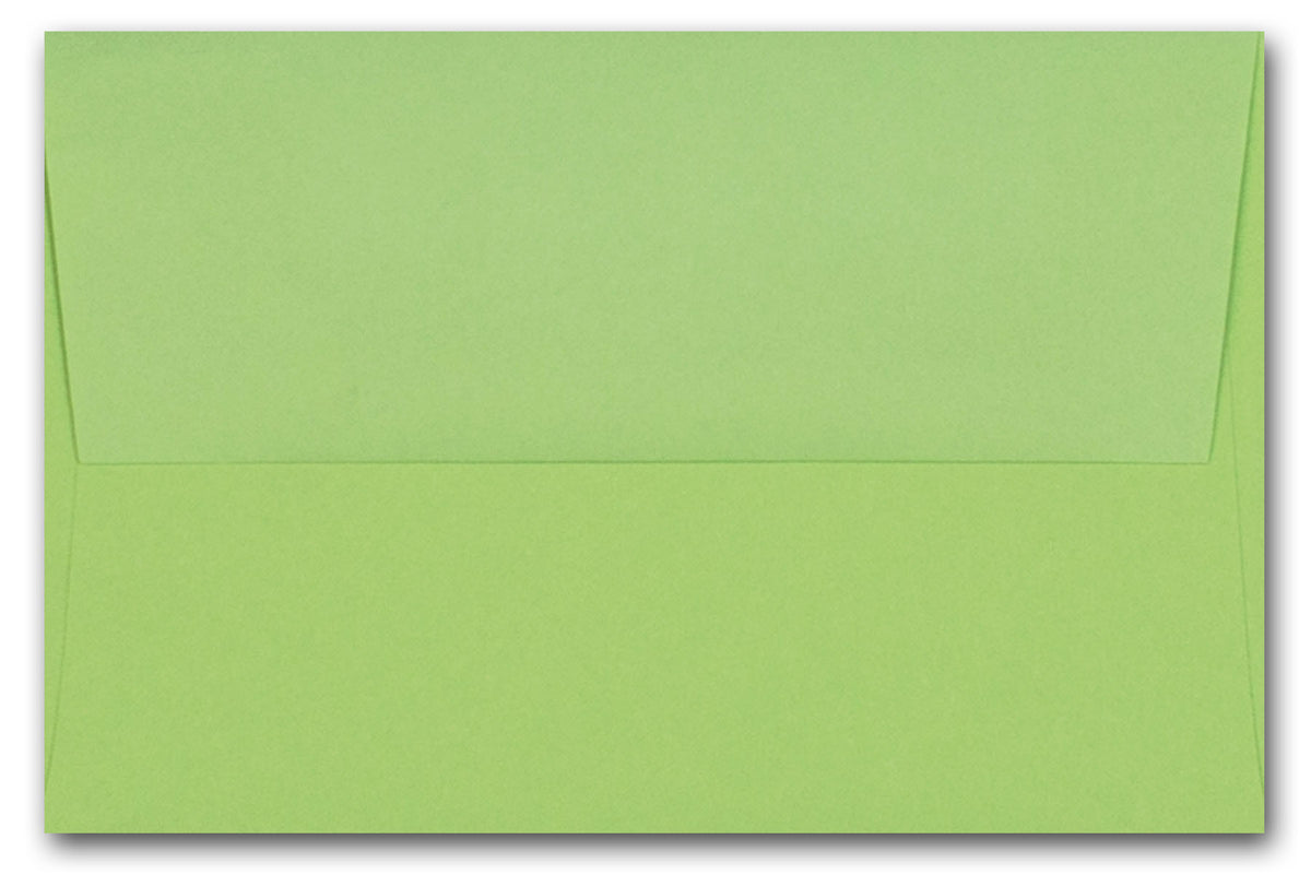 Lime green A7 Envelopes