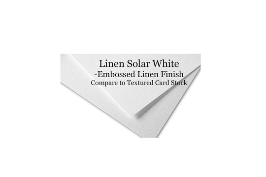 RSVP Sized Card Stock with Print Services - Upload and Print DIY Response cards