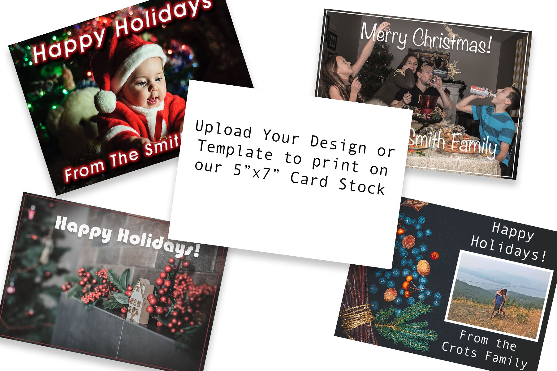 Upload and Print your 5x7 Holiday DIY Cards on Discount CardStock - CutCardStock upload-and-print-your-5x7-holiday-diy-cards-on-discount-cardstock-cutcardstock