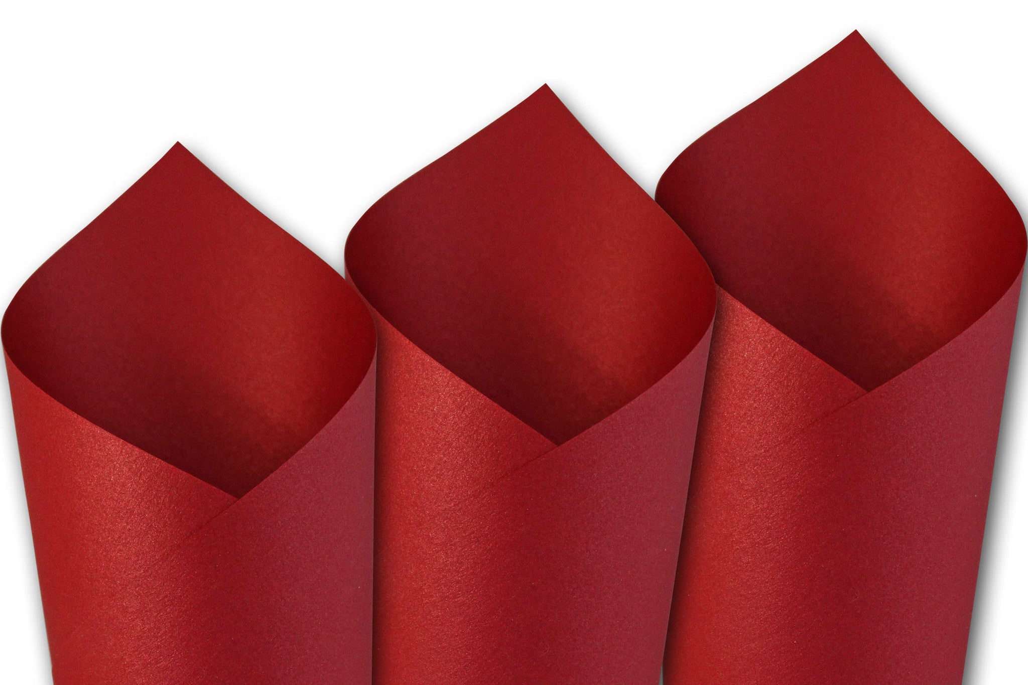 Premium Quality 8.5 x 11 RED & MAROON CARDSTOCK PAPER - 20 Sheets