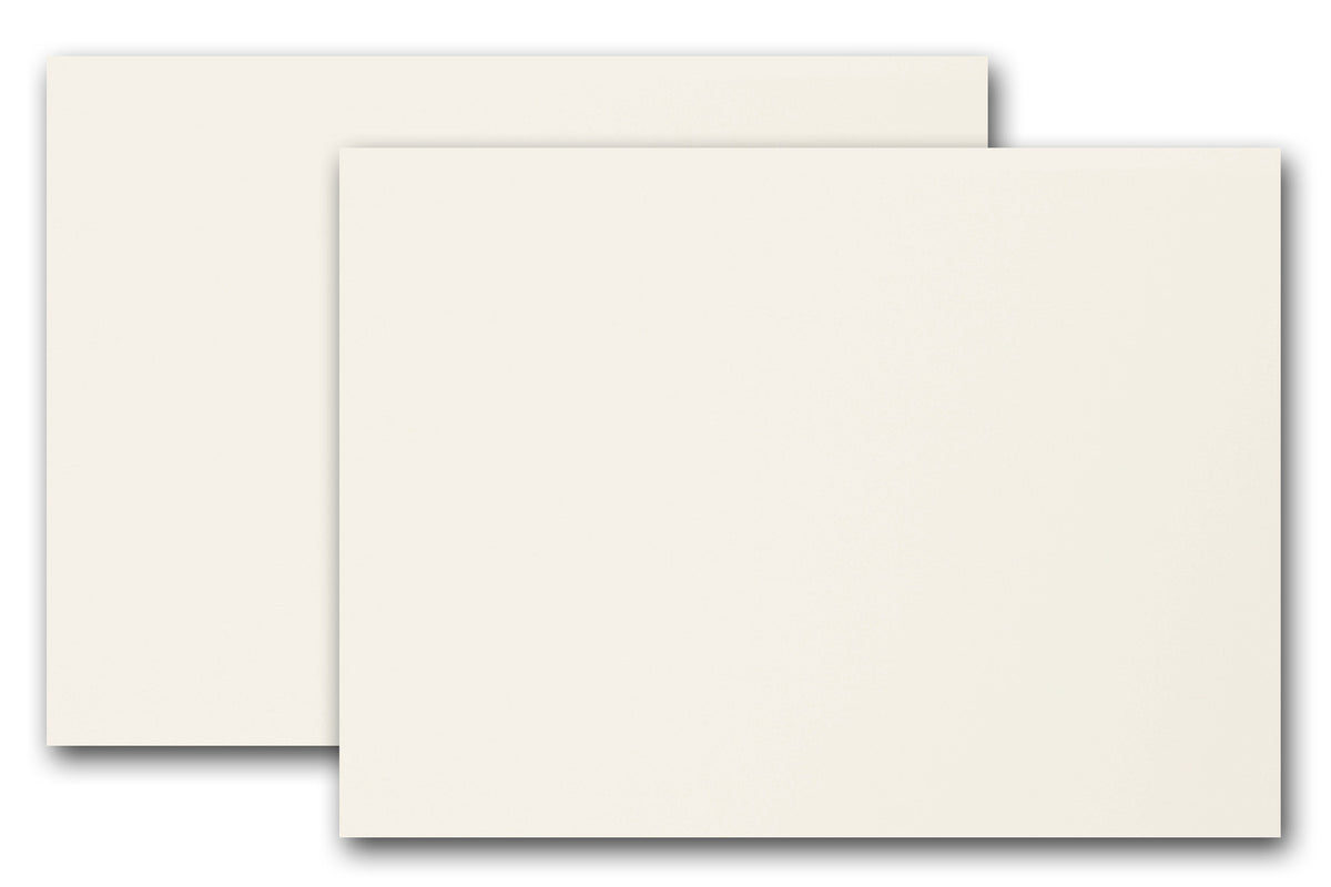 Ivory square blank discount invitations