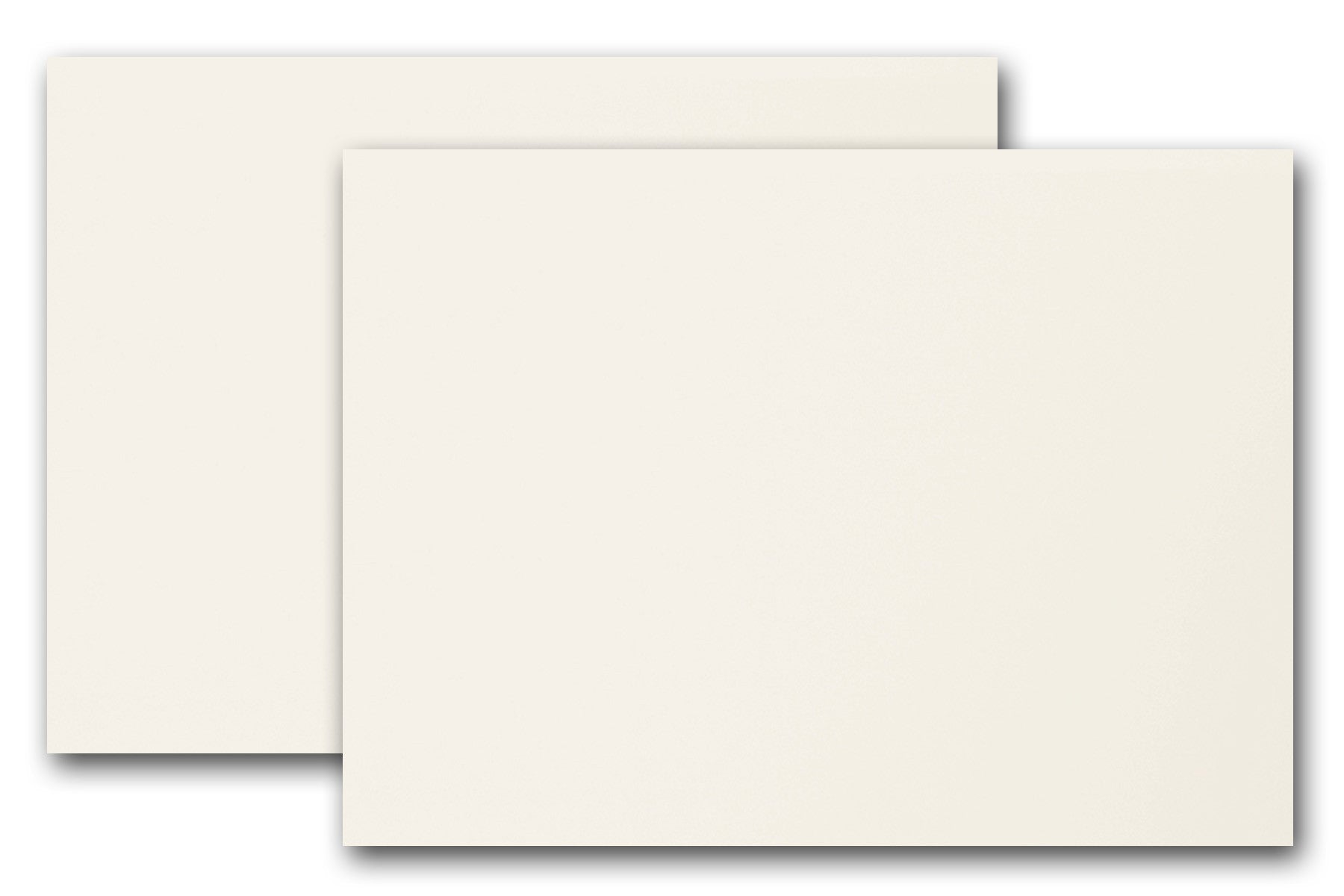 Bulk Blank White or Natural A2 sized Discount Card Stock - CutCardStock