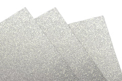 Double-sided Silver Glitter Cardstock 12x12 for Cricut - Goefun 24 Sheets  12x12 Silver Cardstock, 300 GSM/110LB Silver Glitter Paper for Crafts