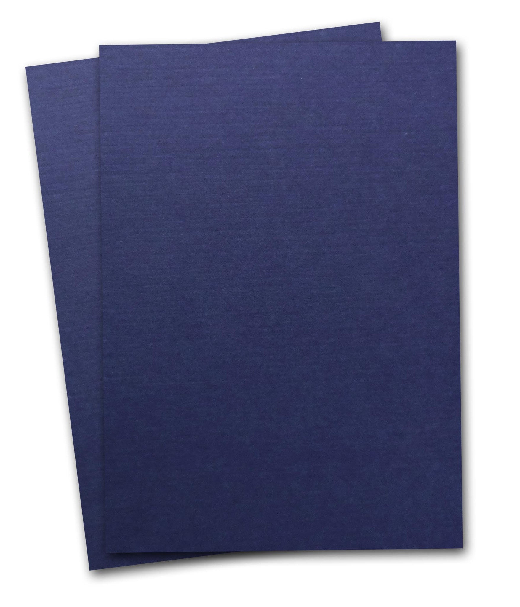 Haviland Blue Card Stock - 8 1/2 x 11 in 80 lb Cover Linen