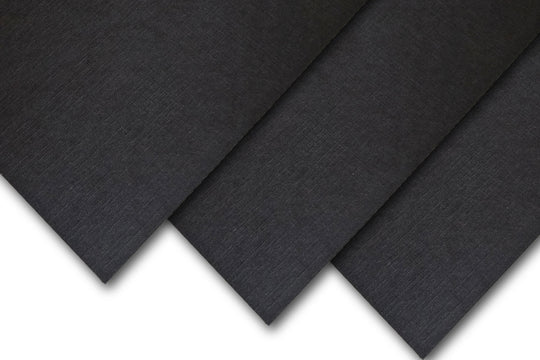 Royal Sundance Linen  80 lb  ECLIPSE BLACK 8.5x11 Card Stock