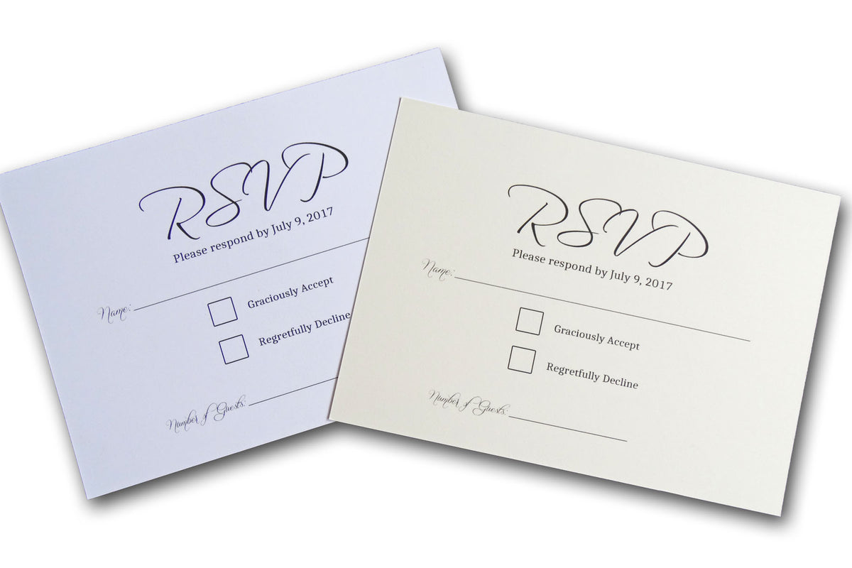 Cheap RSVP Cards