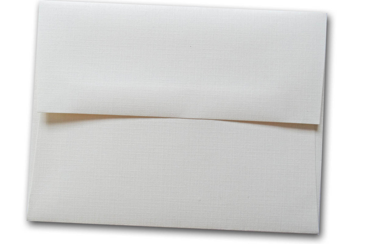White Linen Envelopes
