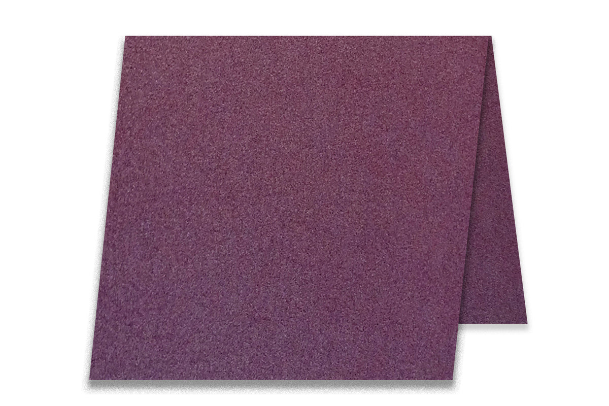 Stardream Metallic Ruby 5x5 Blank Folded mini cards