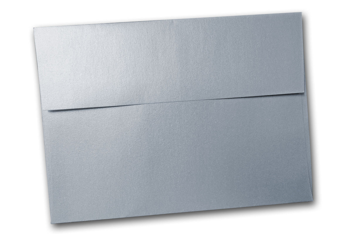 Shimmery Stardream Metallic Silver 5x7 Discount Envelopes