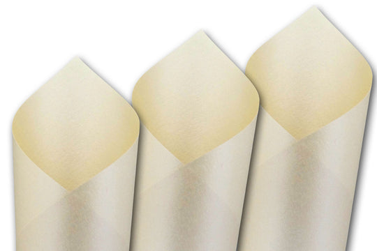 Stardream Metallic OPAL (cream) 105 lb Card Stock