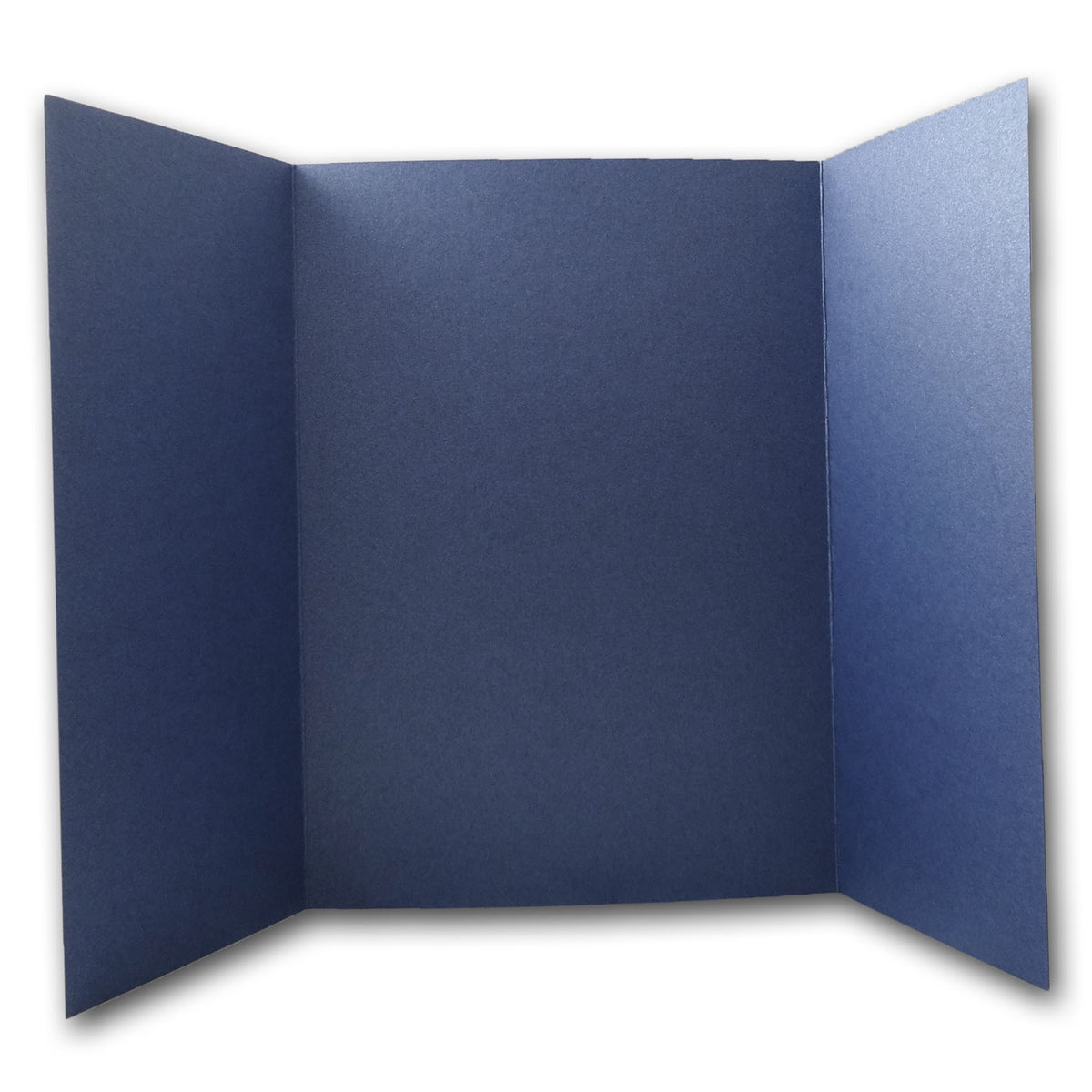 Shimmery Blue 5x7 Gatefold Discount Card Stock DIY Invitations
