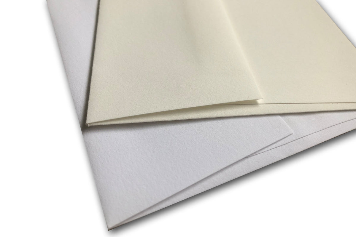 Cotton A2 Notecard Envelopes for letterpress printing