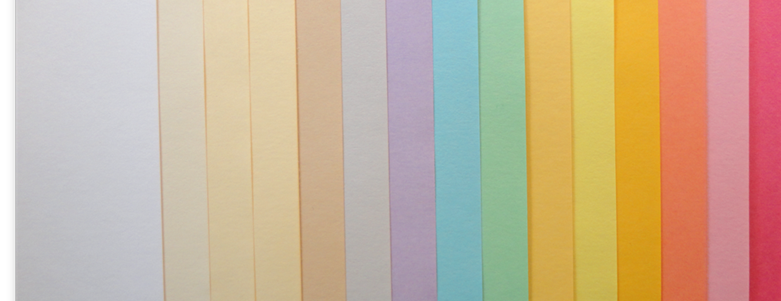 Lettermark Colors Vellum 67 lb Bristol - 250 sheets