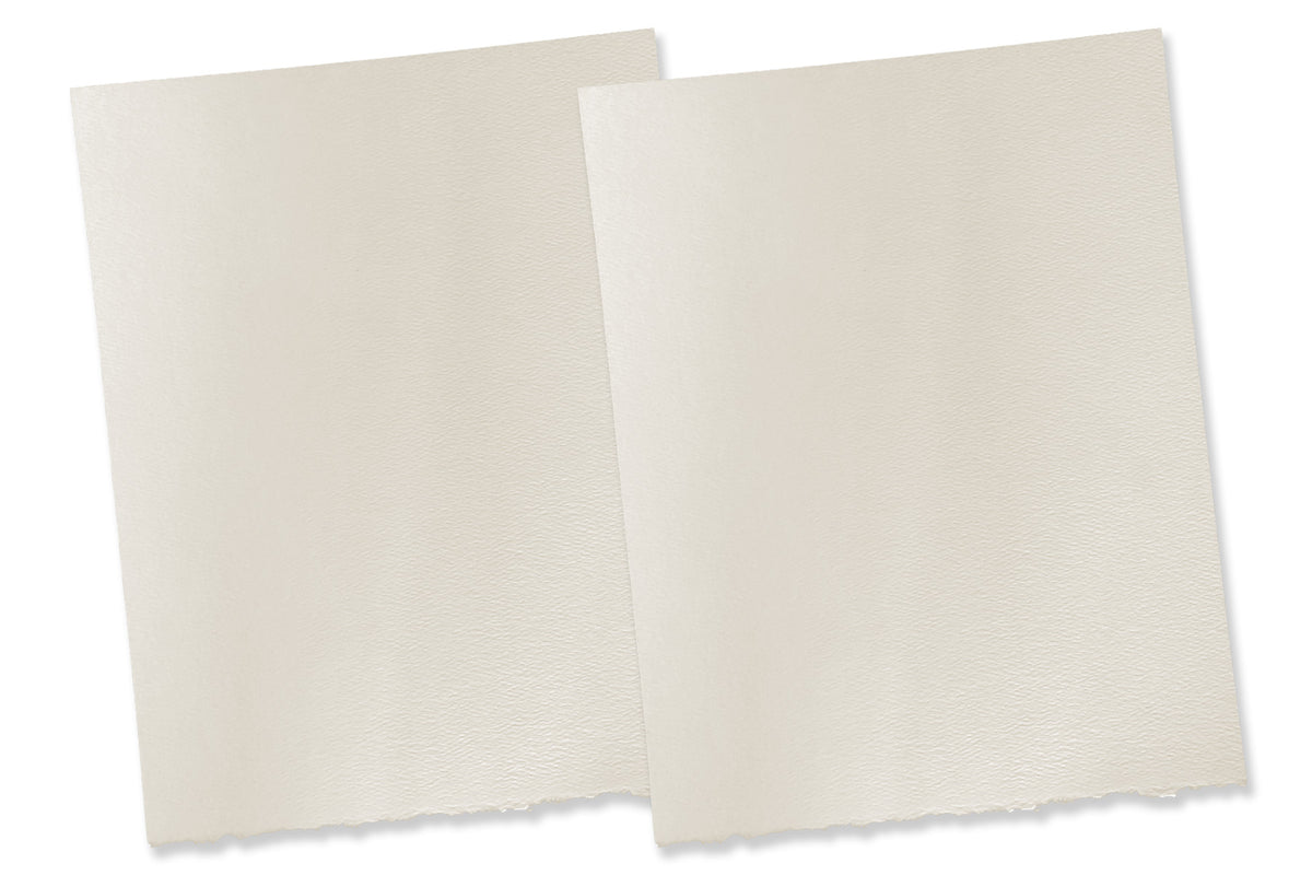 Strathmore Pastelle Deckle Paper - Soft White
