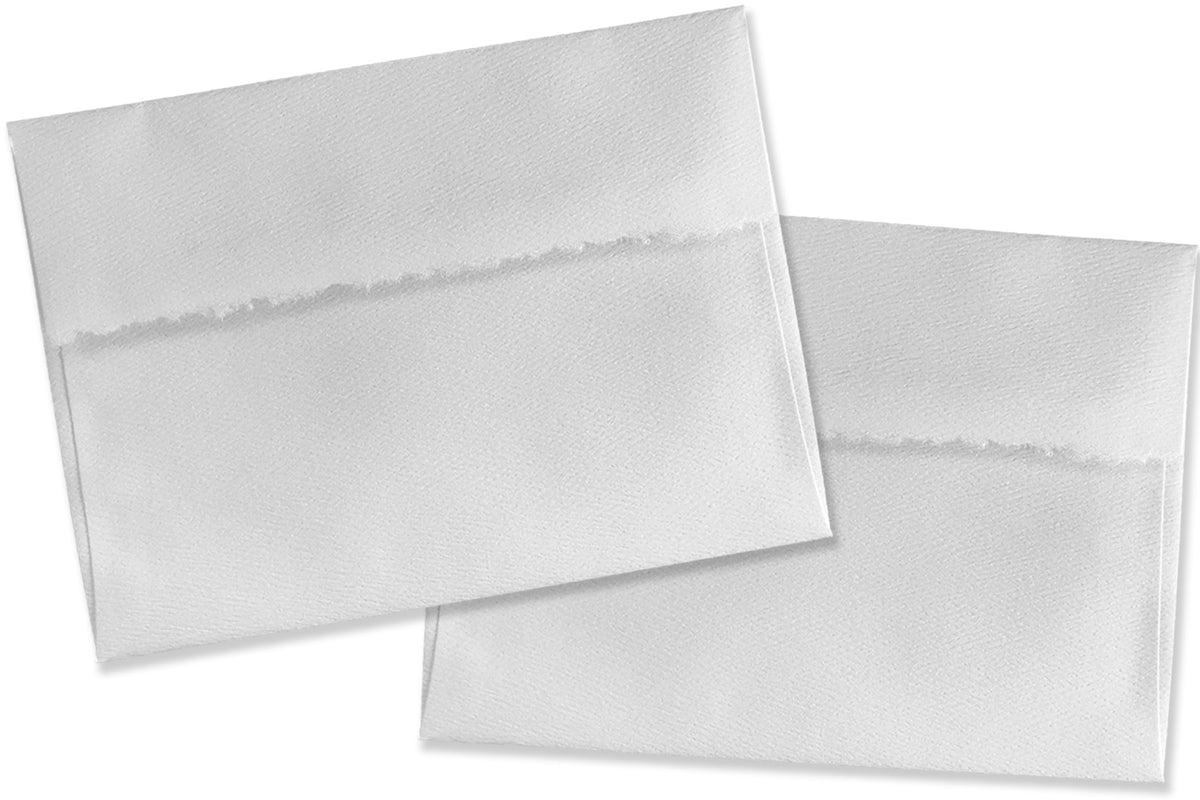 Bright White Deckled A2 Envelopes