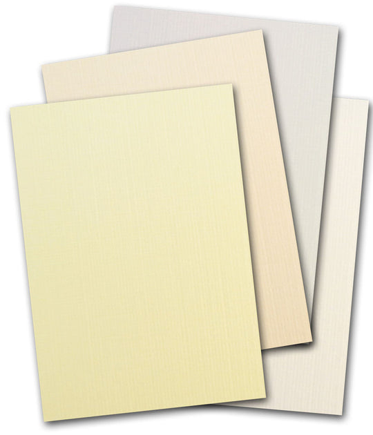 Royal Sundance Linen A7 Flat Card Invitations (lights) - 250 pk
