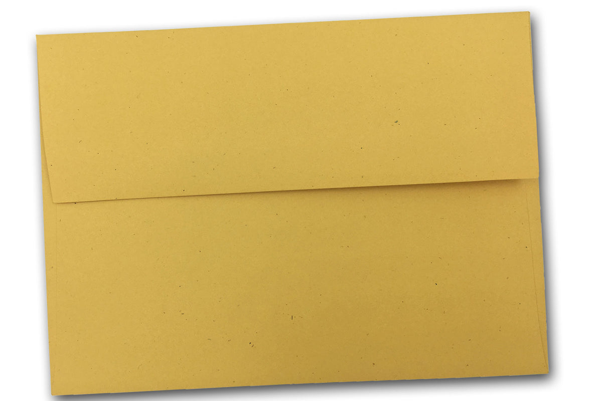 Sunflower yellow envelopes