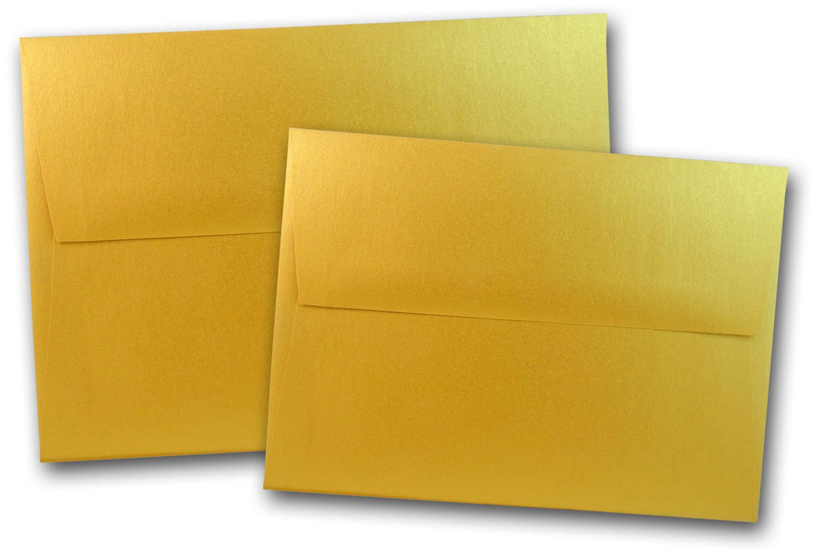 Yellow Gold 5x7 Envelopes
