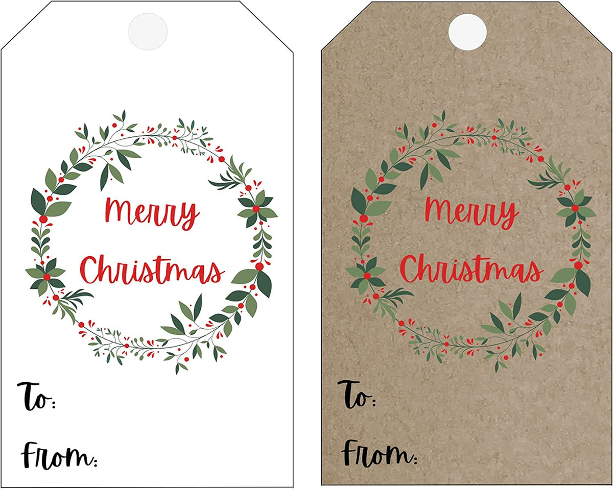 Holiday - Christmas Gift Tags - 50 pack - 5 options